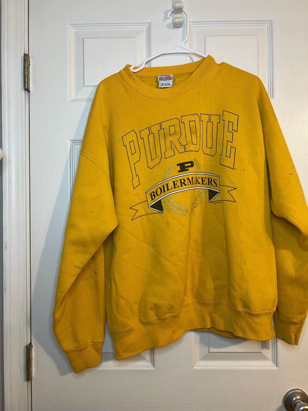 Vintage Purdue Santee Sweats Pluma Pullover Crewneck Sweatshirt Shirt : Size XL